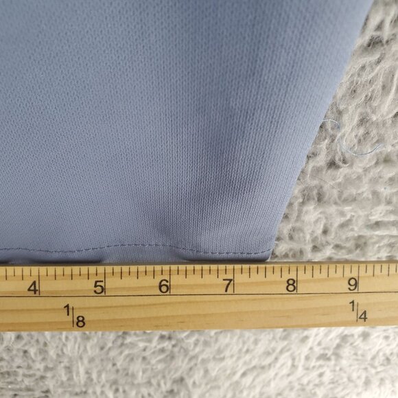 Banana Republic Pants Mens 36x30 Light Blue Polyester Flat Front *Read* - Picture 8 of 10